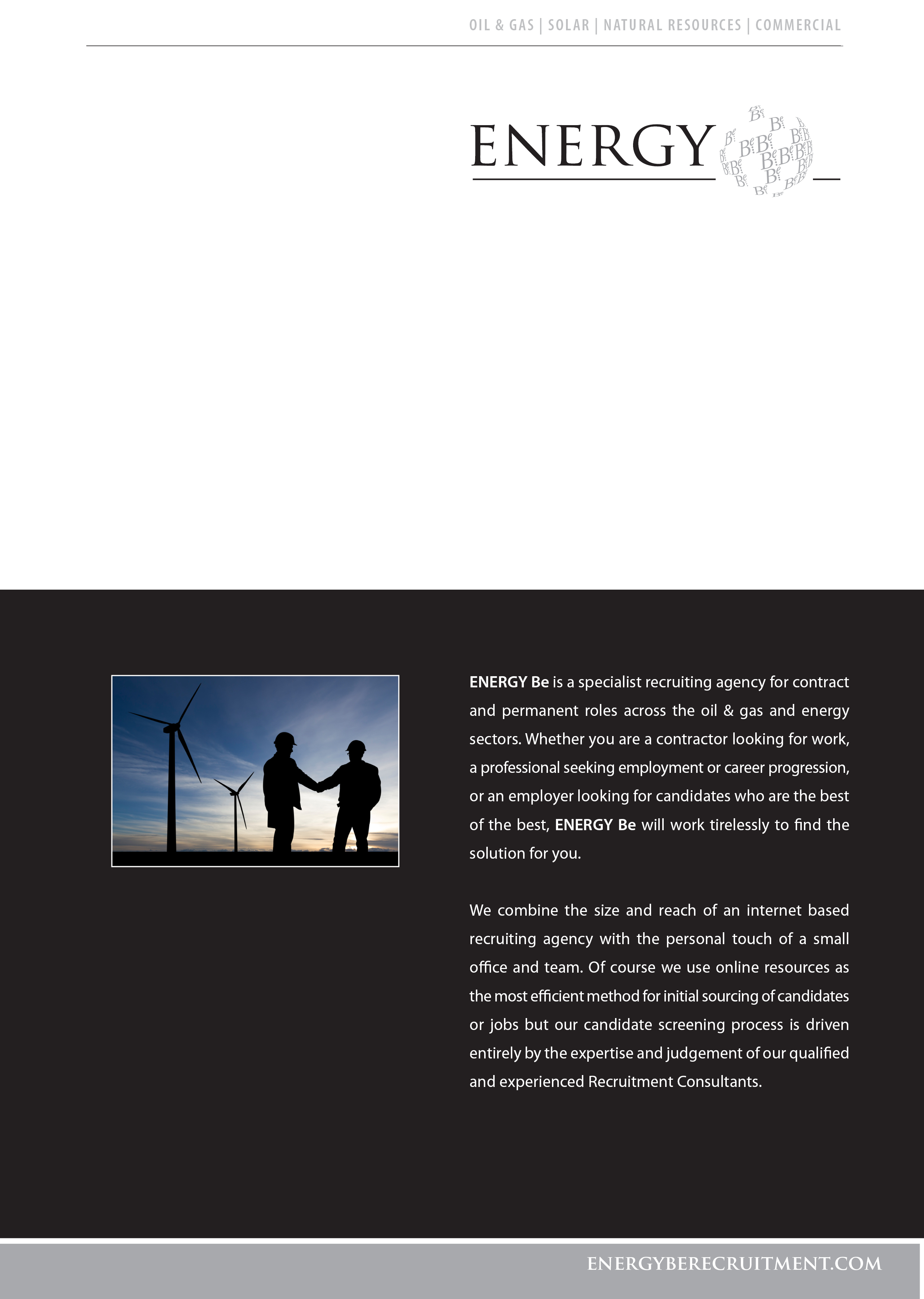 Energy Be Brochure - Single Page Version - April 20143 - Totally Creative